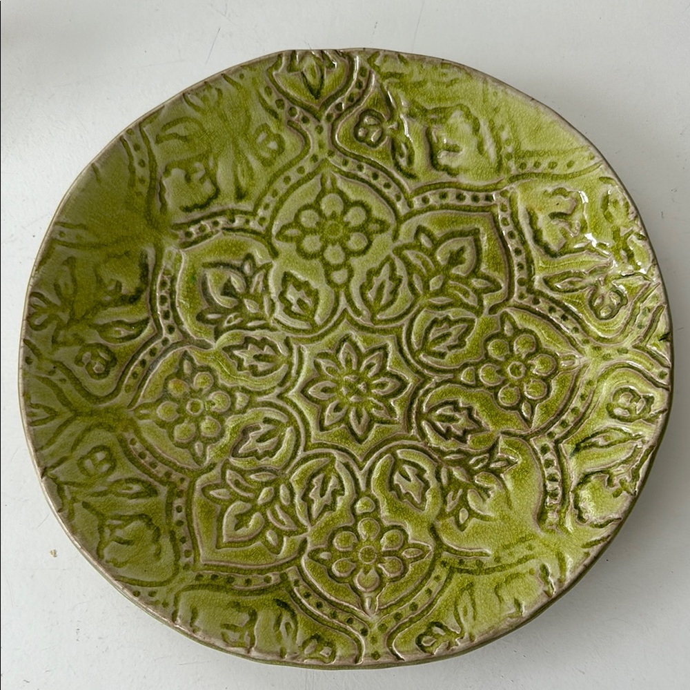 Jars made in France Green Platter